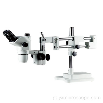 microscópio de prática oftalmológica de 6,7-45x trinocular